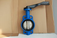Integral Gluing Cast Iron Butterfly Valves Precise Geometric Size Reliable Sealing