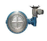 PN10 Regulating Type Electric Actuated Double Flanged Butterfly Valve